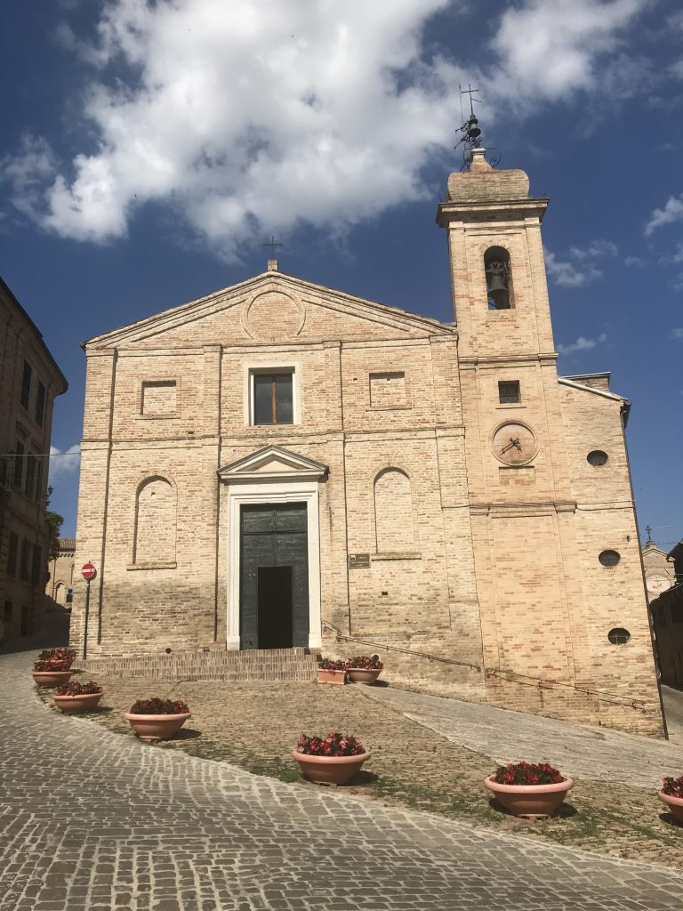 Recanati, la chiesa di Santa Maria di Montemorello