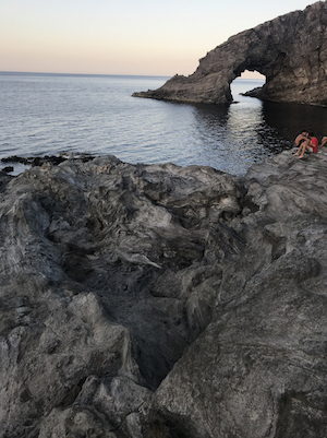 L'arco dell'elefante al tramonto