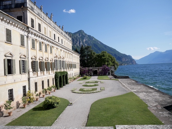 Affaccio dal terrazzo di Villa Bettoni a Gargnano con uno splendido affaccio sul Lago di Garda