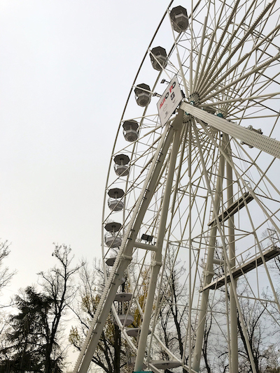 La ruota panoramica a Ferrara al Ferrara Winter Park