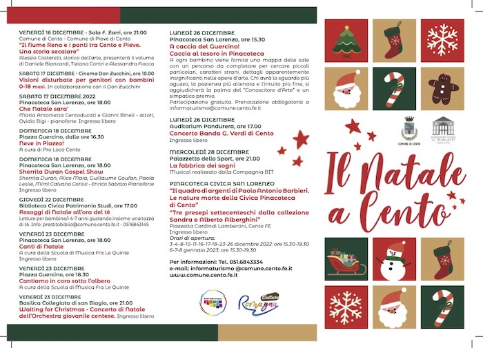 Locanina del Natale a Cento.