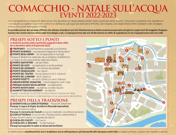 Natale a Comacchio: il programma per gli amanti dei presepi