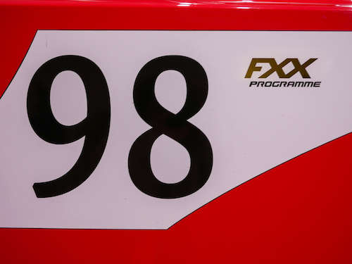 Al Museo Ferrari di Modena una delle supercar che fanno parte del progetto FXX